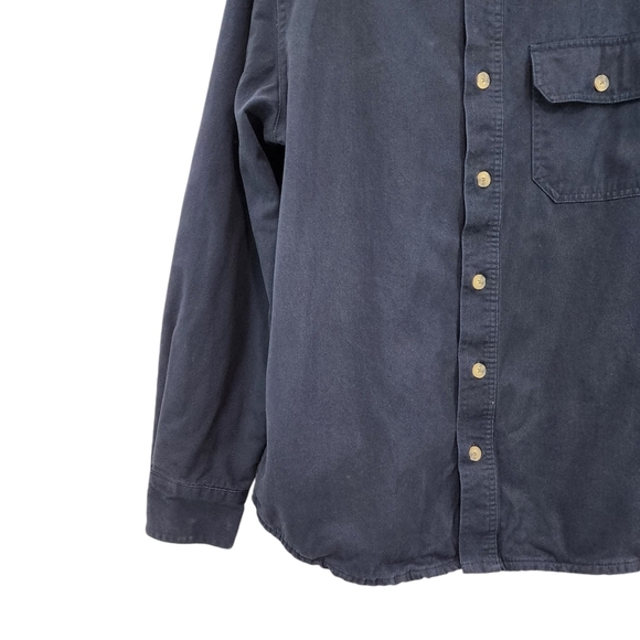 Woolrich Men's 100% Cotton Flannel Lined Shirt Jacket - M - Picture 4 of 7